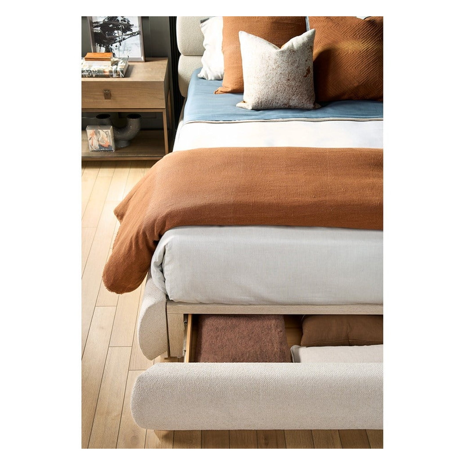 Modern Horizon Storage Bed King by Universal Furniture at ZIN Home