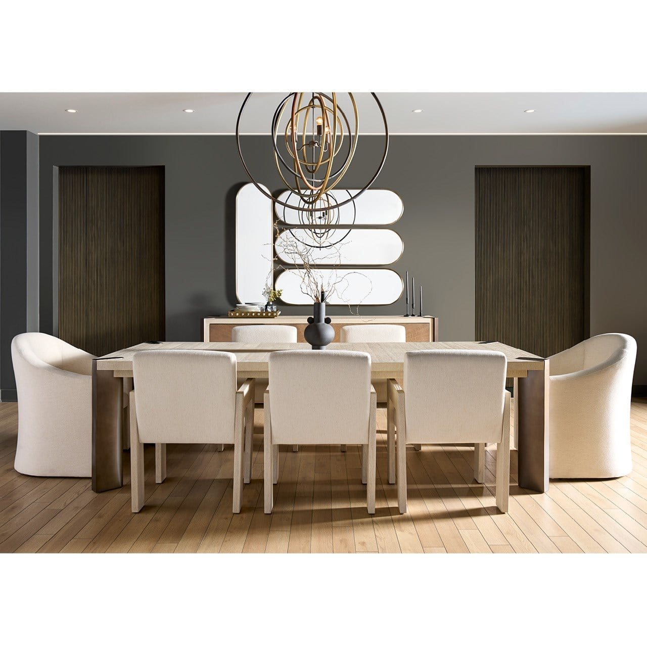 Modern Mist Dining Table by Universal Furniture at ZIN Home