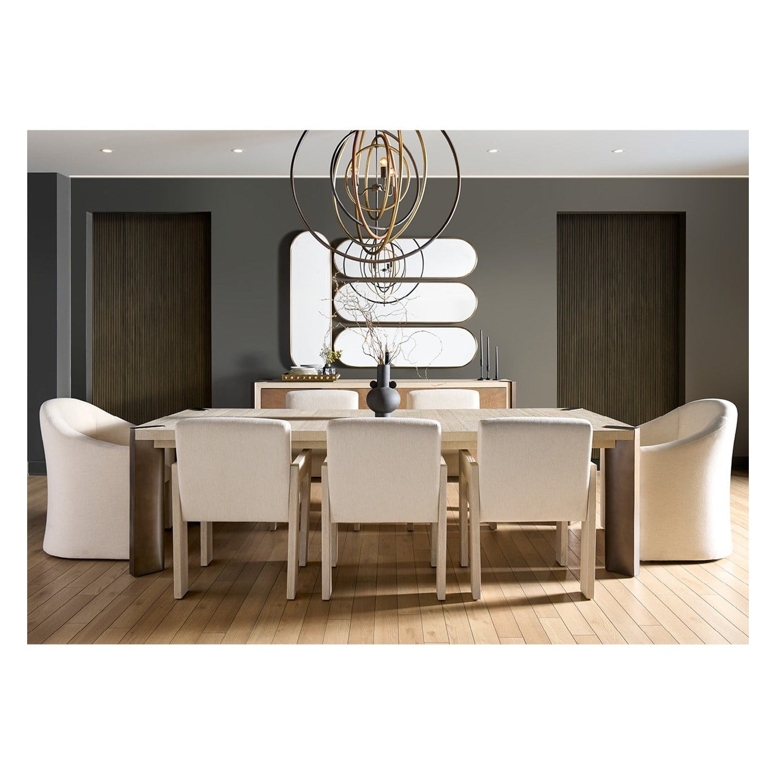 Modern Mist Dining Table by Universal Furniture at ZIN Home