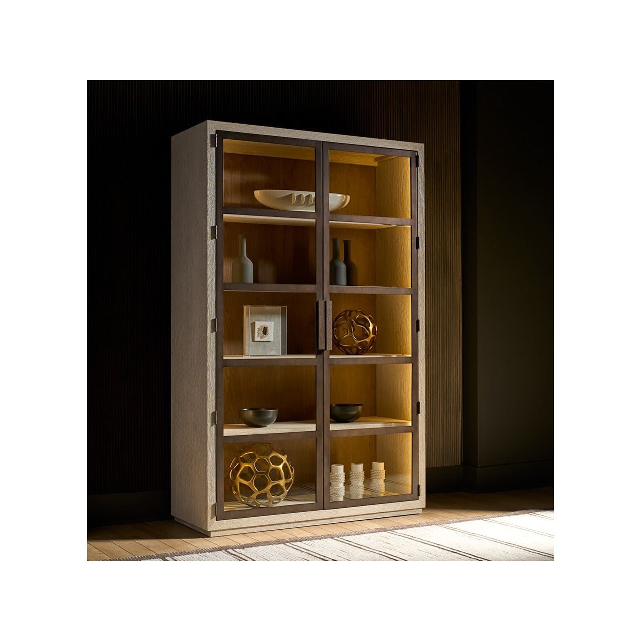 Modern Mist Display Cabinet by Universal Furniture at ZIN Home