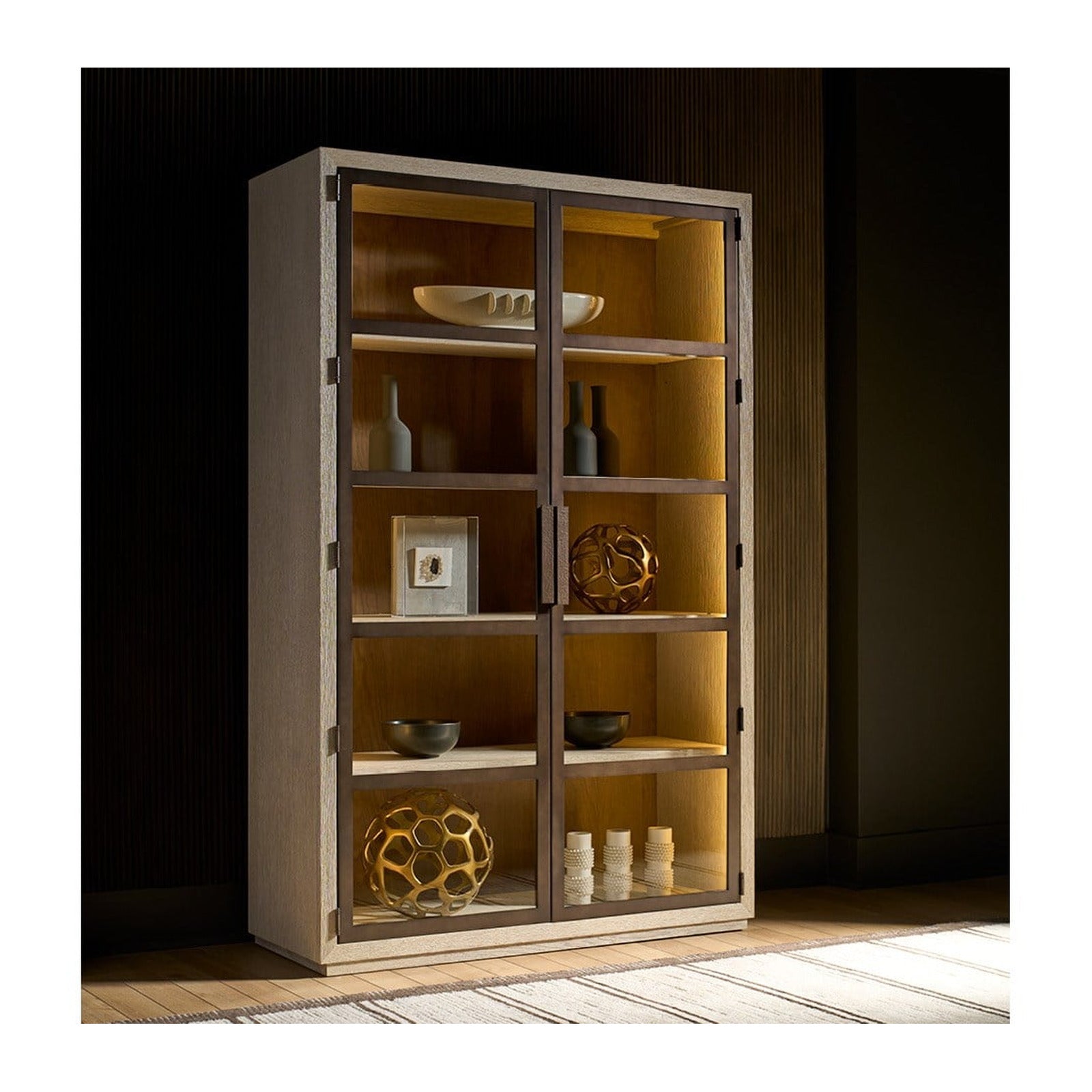 Modern Mist Display Cabinet by Universal Furniture at ZIN Home