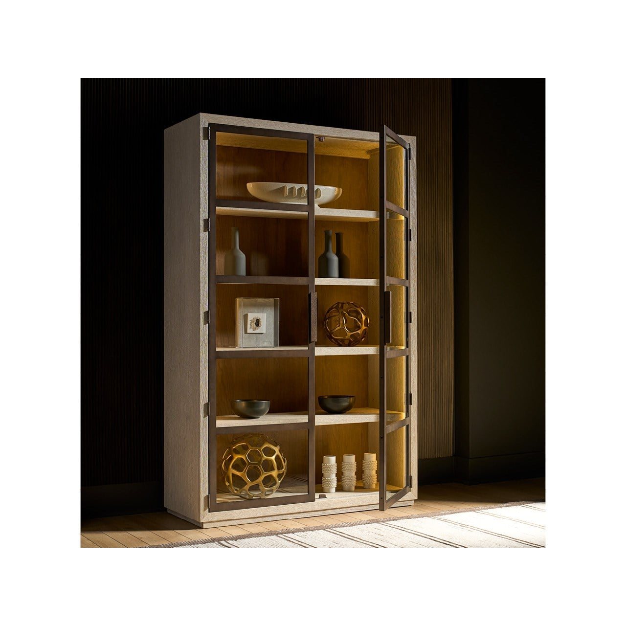 Modern Mist Display Cabinet by Universal Furniture at ZIN Home