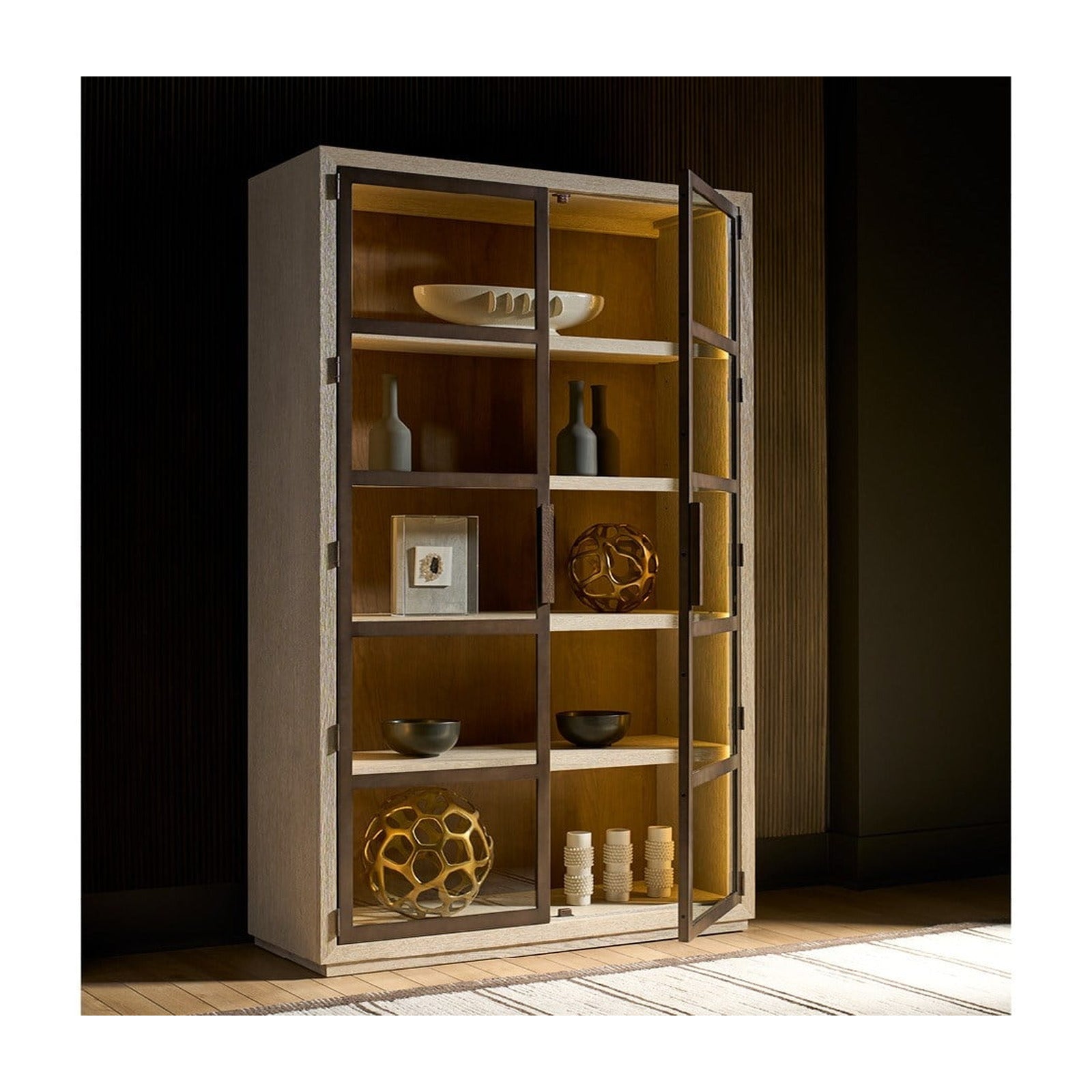 Modern Mist Display Cabinet by Universal Furniture at ZIN Home