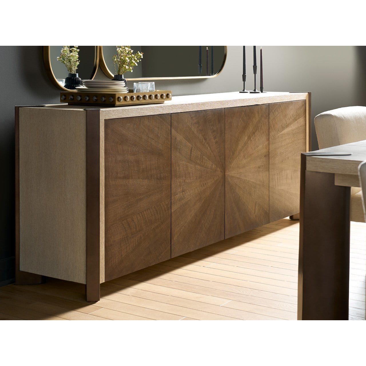 Modern Mist Credenza by Universal Furniture at ZIN Home