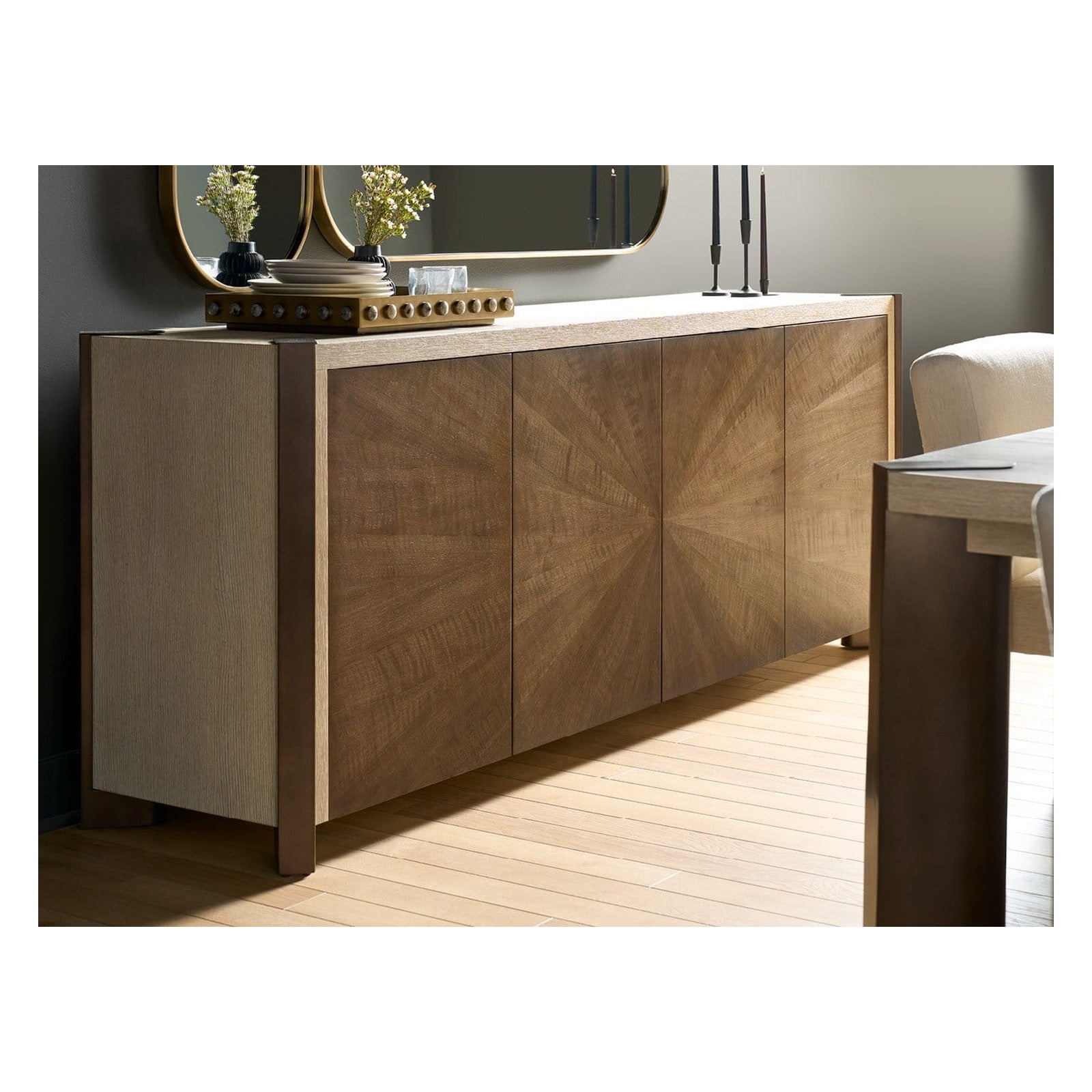 Modern Mist Credenza by Universal Furniture at ZIN Home