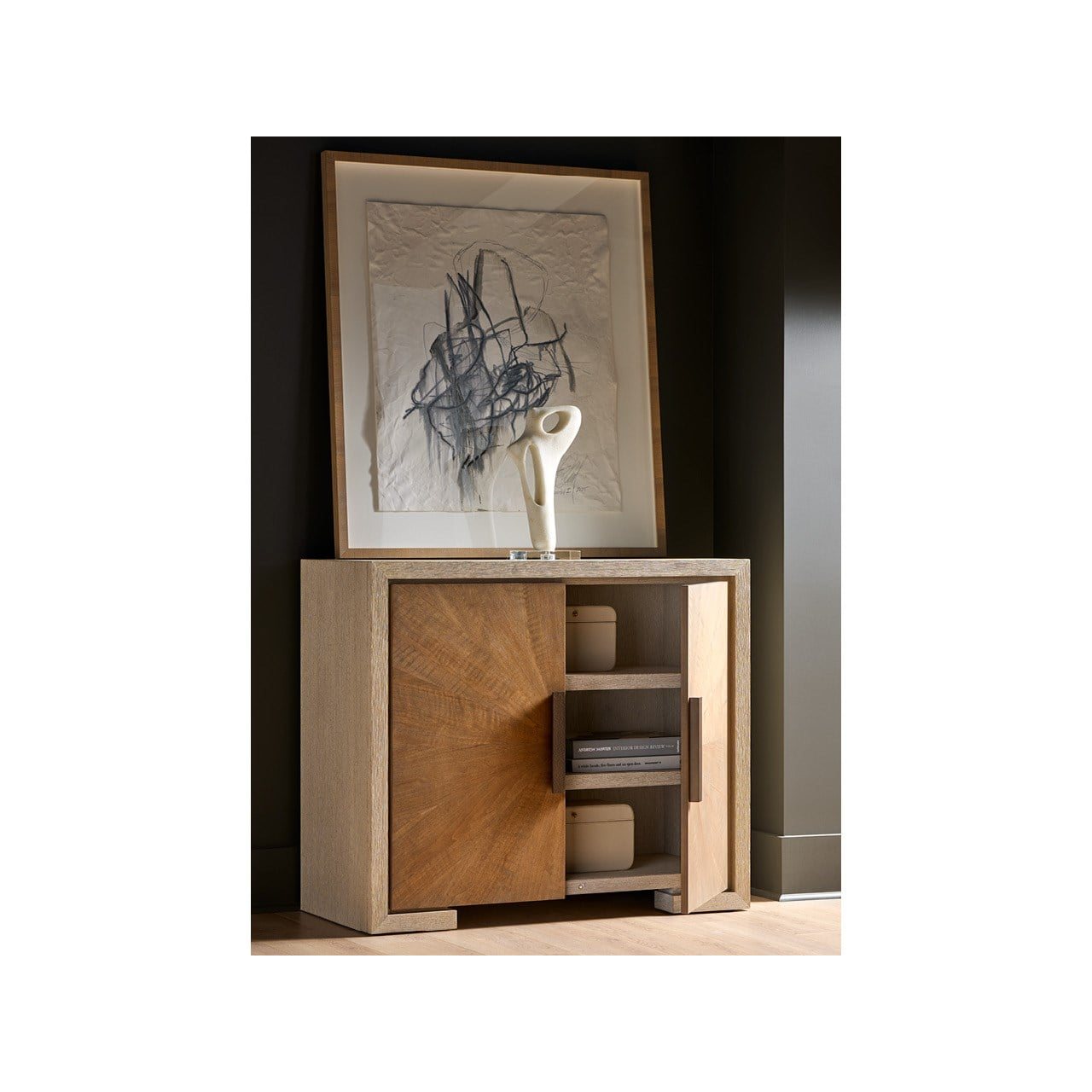 Modern Mist Hall Chest by Universal Furniture at ZIN Home