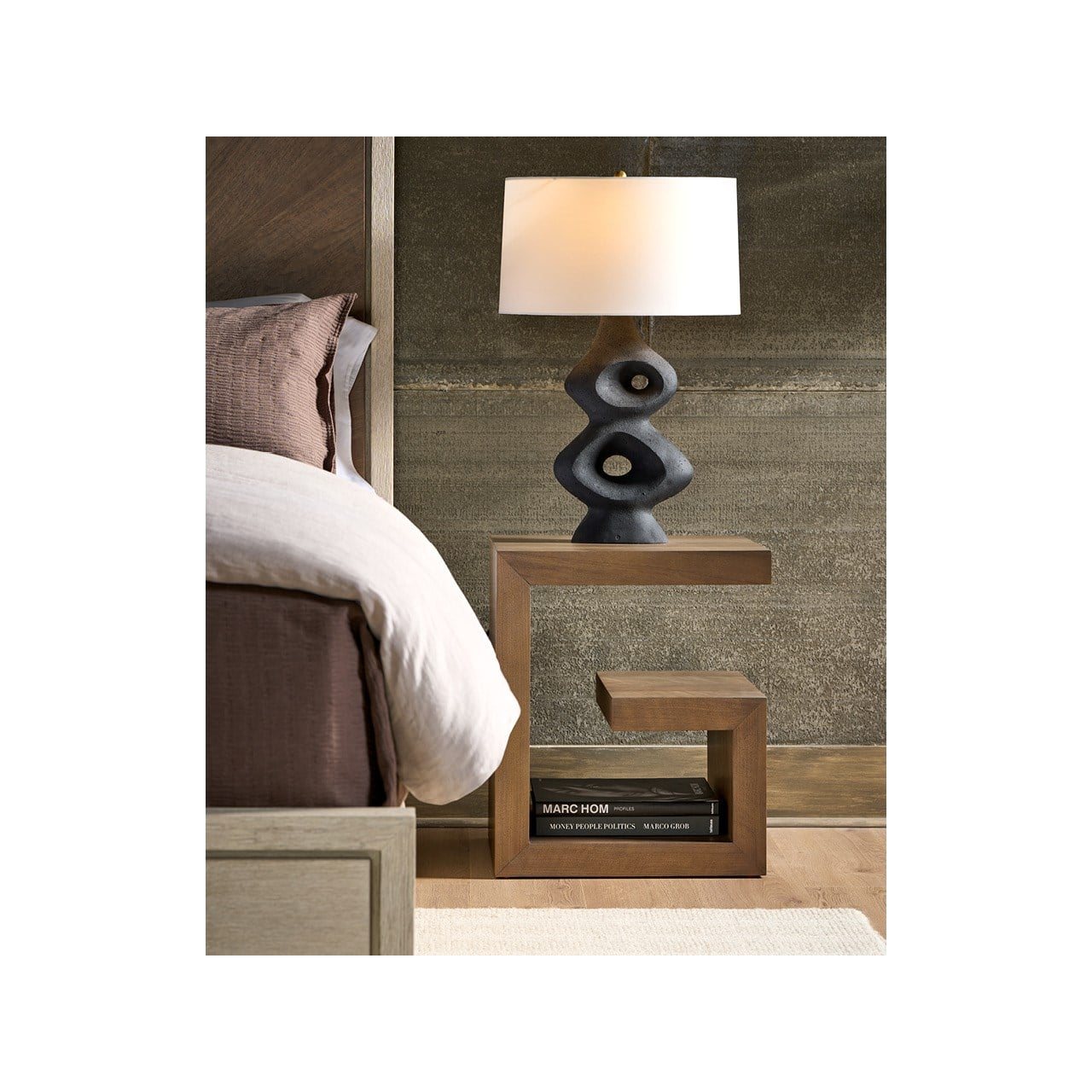 Modern Haze Bedside Table by Universal Furniture at ZIN Home