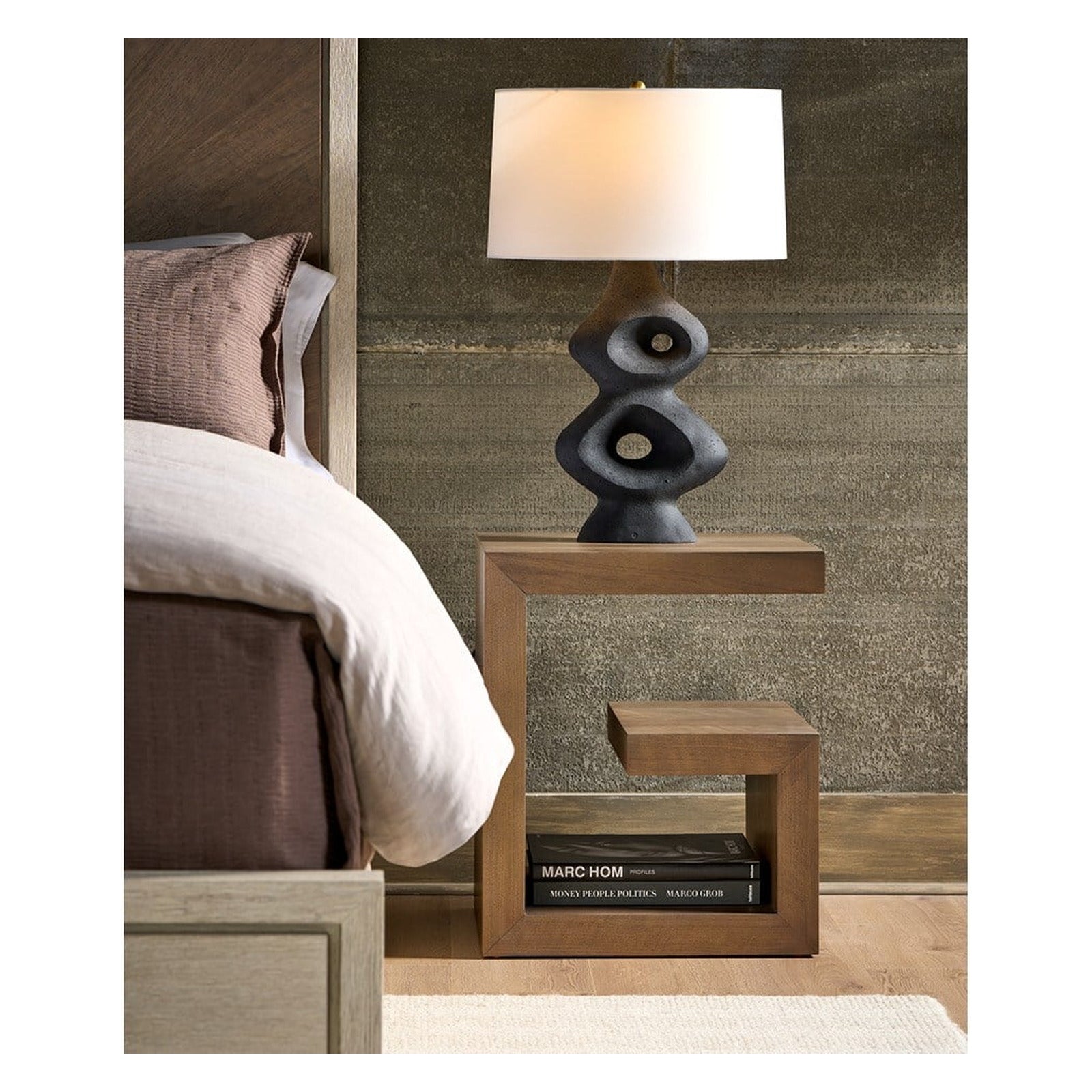 Modern Haze Bedside Table by Universal Furniture at ZIN Home