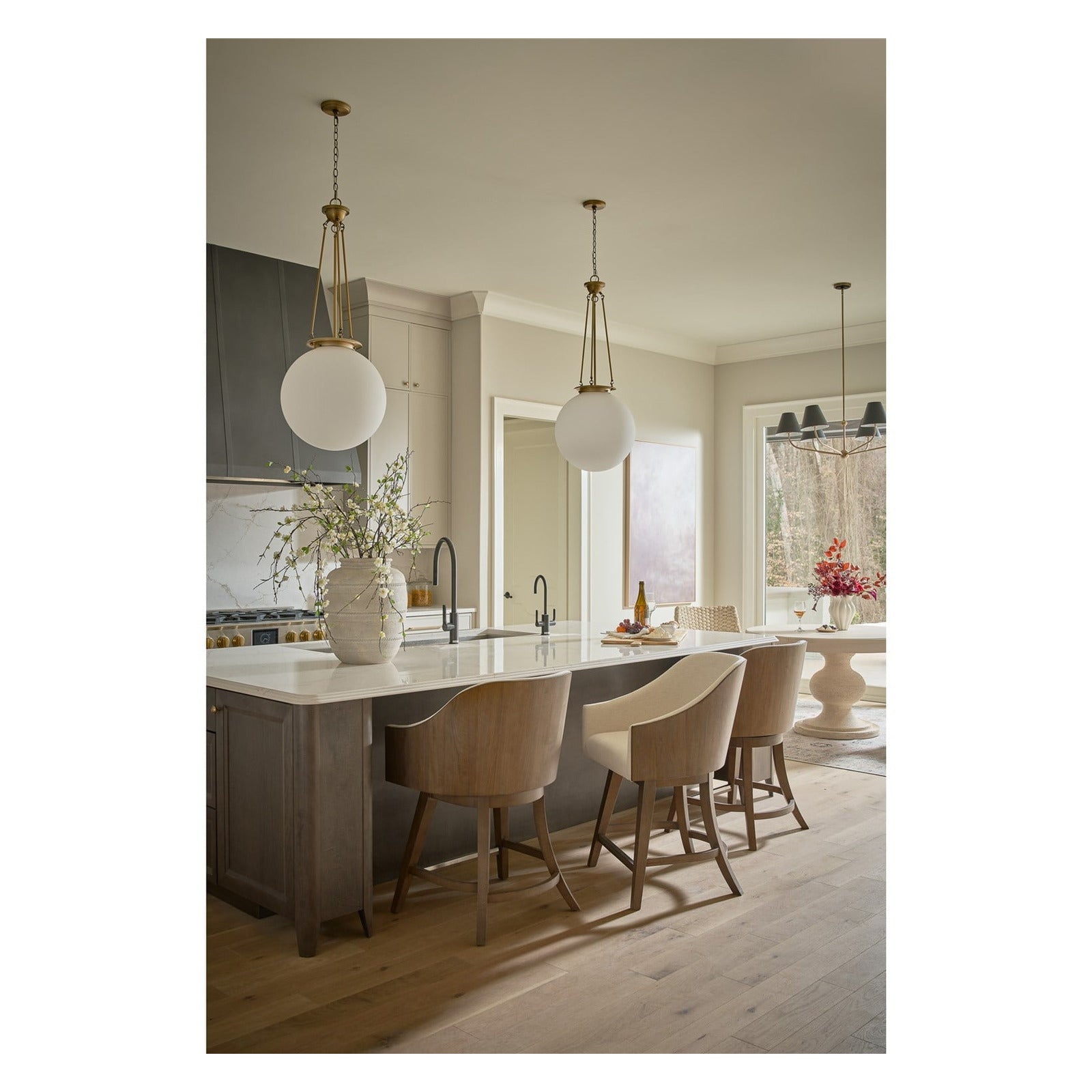 Modern Haze Swivel Counter Chair by Universal Furniture at ZIN Home