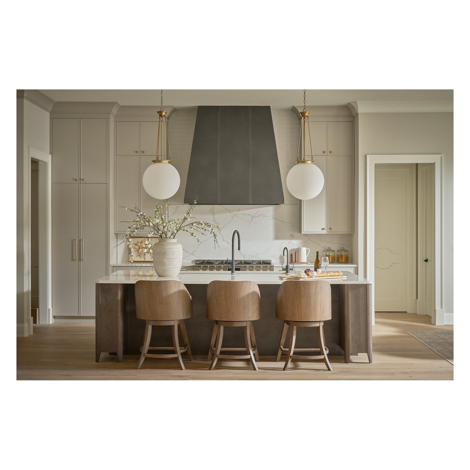 Modern Haze Swivel Counter Chair by Universal Furniture at ZIN Home