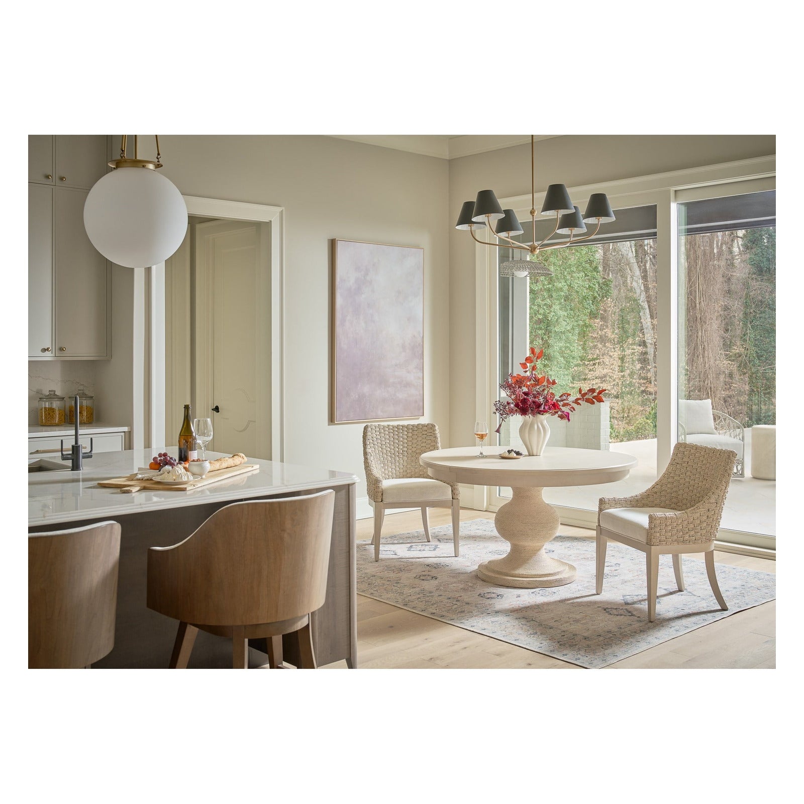 Modern Haze Swivel Counter Chair by Universal Furniture at ZIN Home
