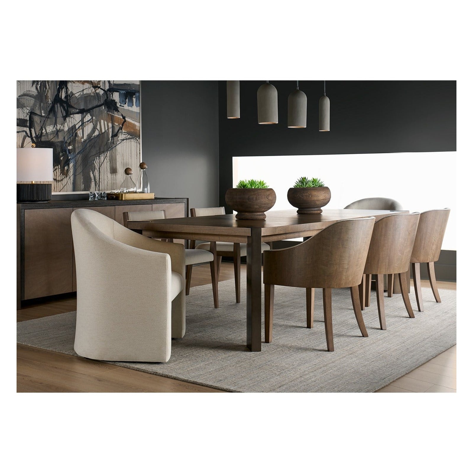 Modern Haze Dining Table by Universal Furniture at ZIN Home