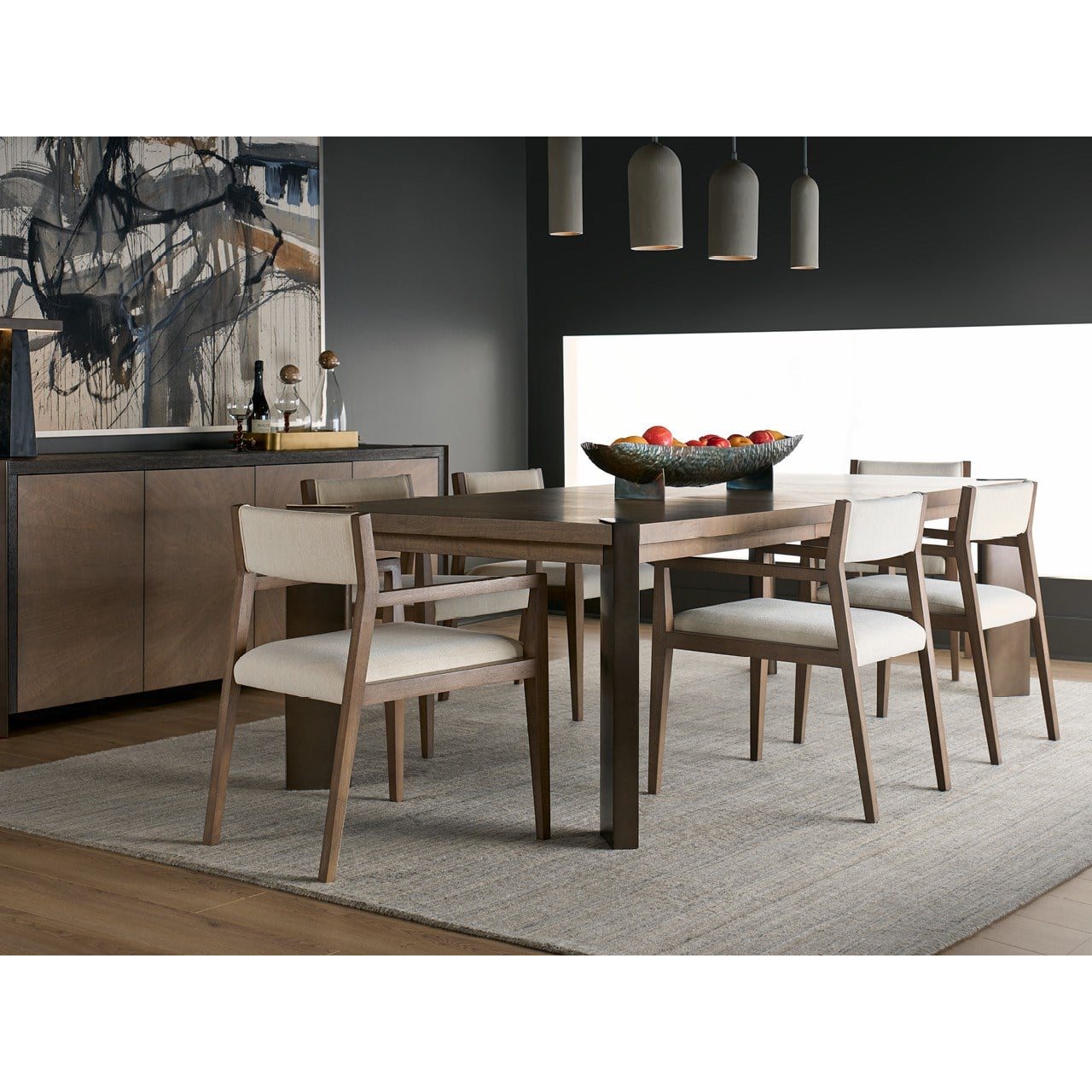 Modern Haze Dining Table by Universal Furniture at ZIN Home