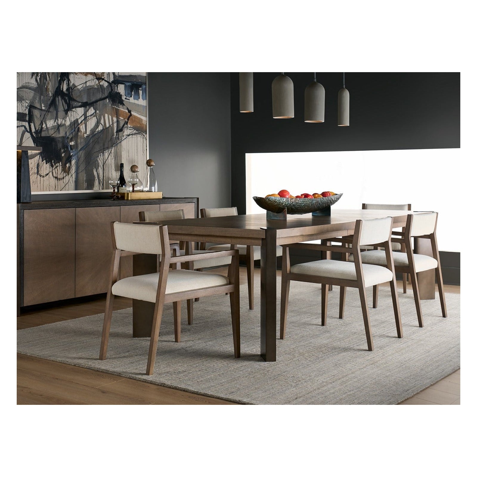 Modern Haze Dining Table by Universal Furniture at ZIN Home