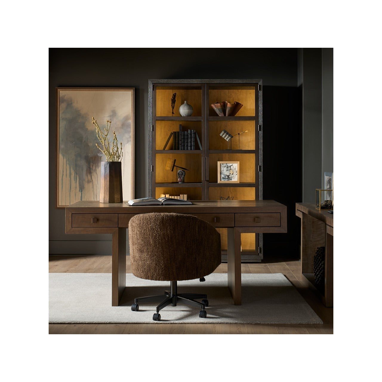 Modern Haze Writing Desk by Universal Furniture at ZIN Home