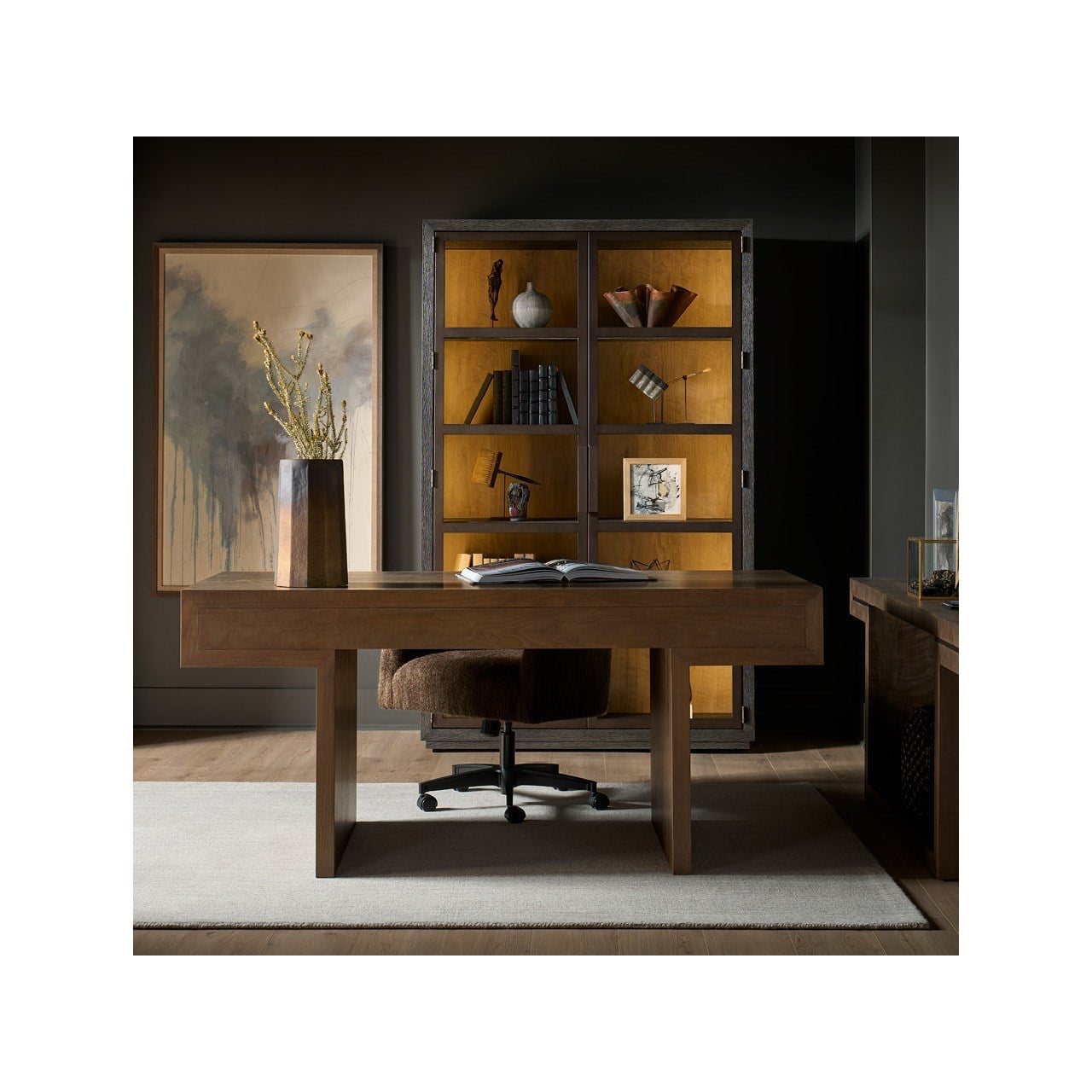 Modern Haze Writing Desk by Universal Furniture at ZIN Home