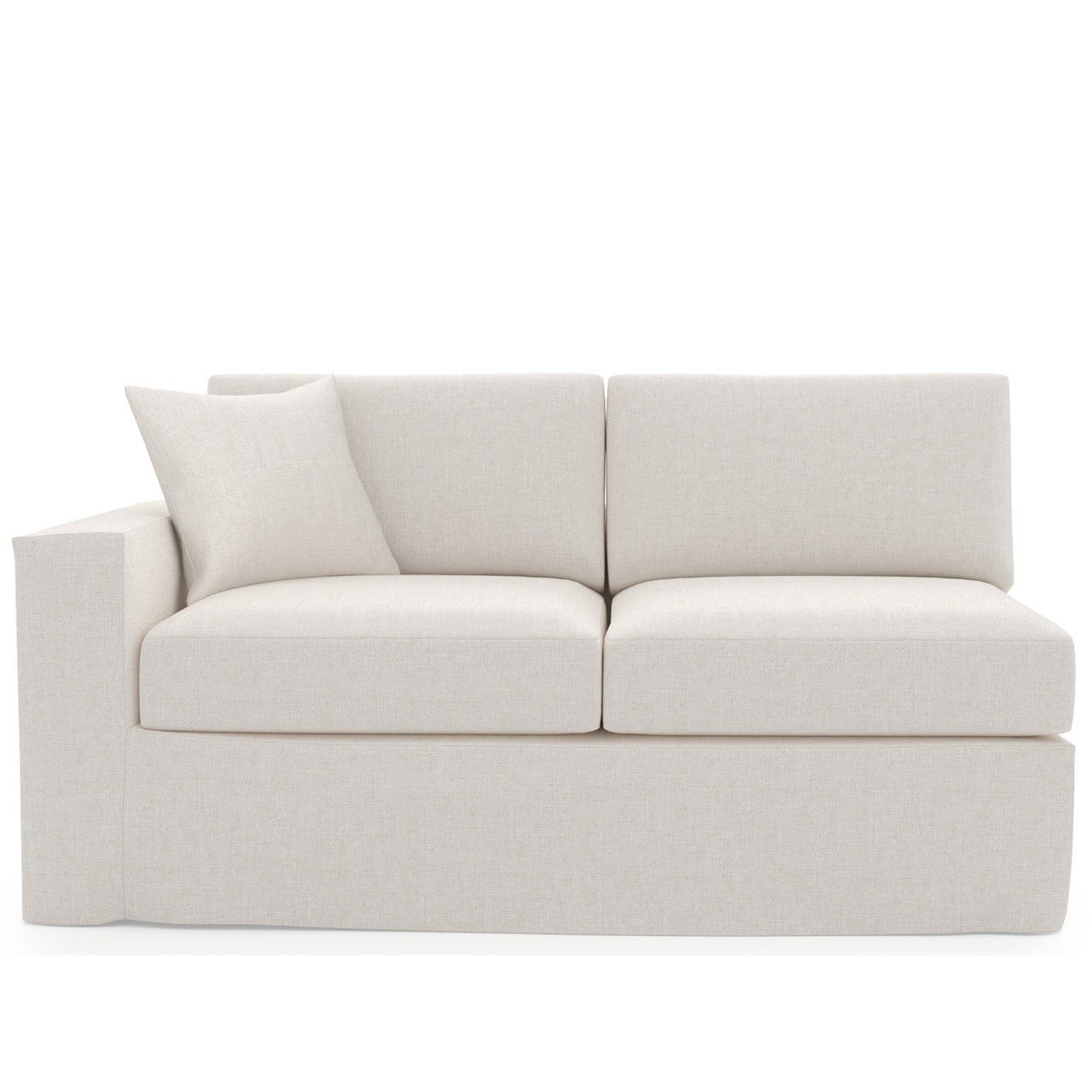 Maxx Slipcover Loveseat LAF - Special Order by Universal Furniture at ZIN Home