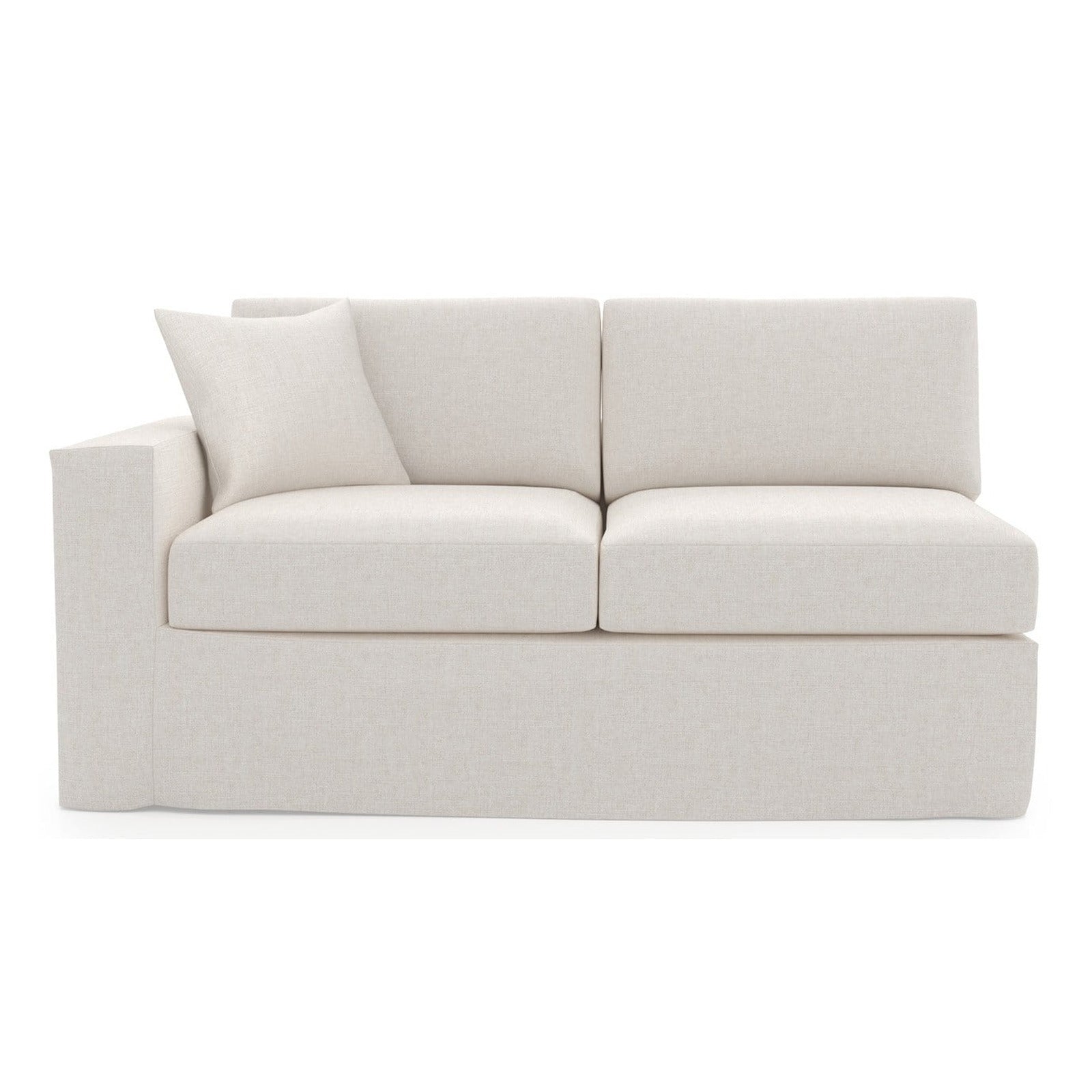 Maxx Slipcover Loveseat LAF - Special Order by Universal Furniture at ZIN Home
