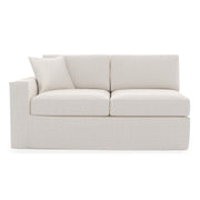 Maxx Slipcover Loveseat LAF - Special Order by Universal Furniture at ZIN Home