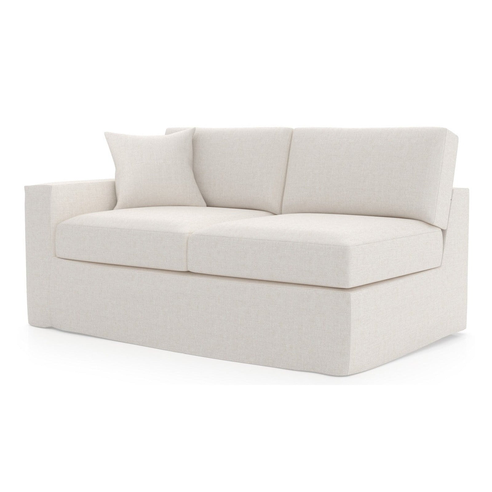 Maxx Slipcover Loveseat LAF - Special Order by Universal Furniture at ZIN Home