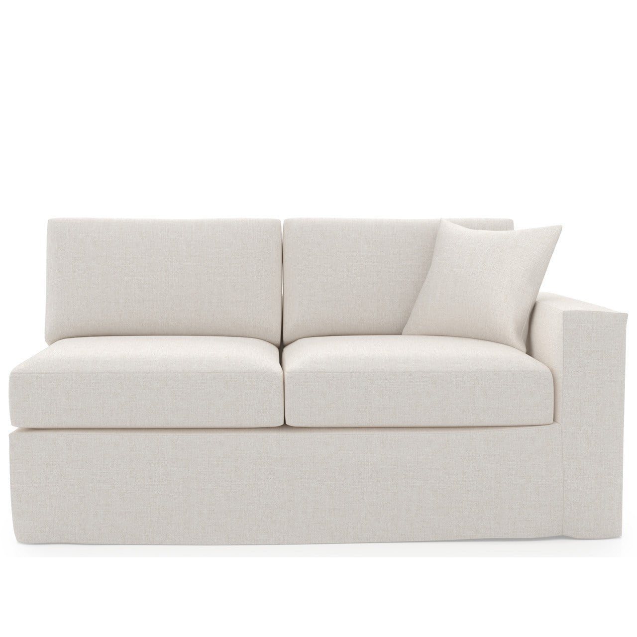 Maxx Slipcover Loveseat RAF - Special Order by Universal Furniture at ZIN Home