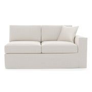 Maxx Slipcover Loveseat RAF - Special Order by Universal Furniture at ZIN Home
