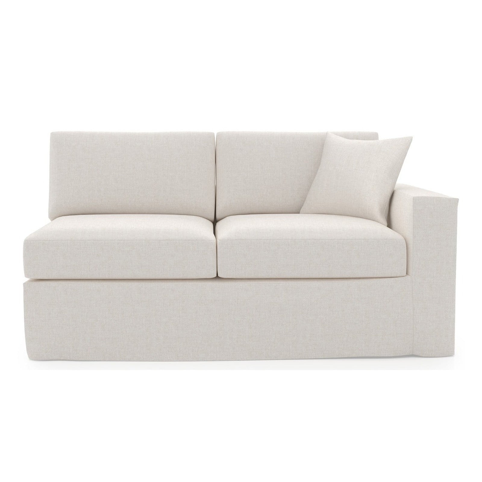 Maxx Slipcover Loveseat RAF - Special Order by Universal Furniture at ZIN Home