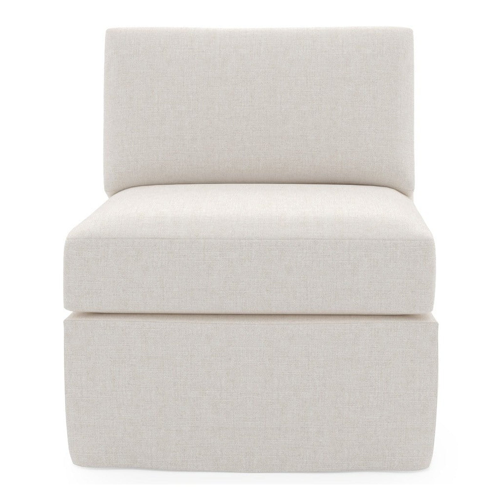 Maxx Slipcover Armless Chair - Special Order by Universal Furniture at ZIN Home