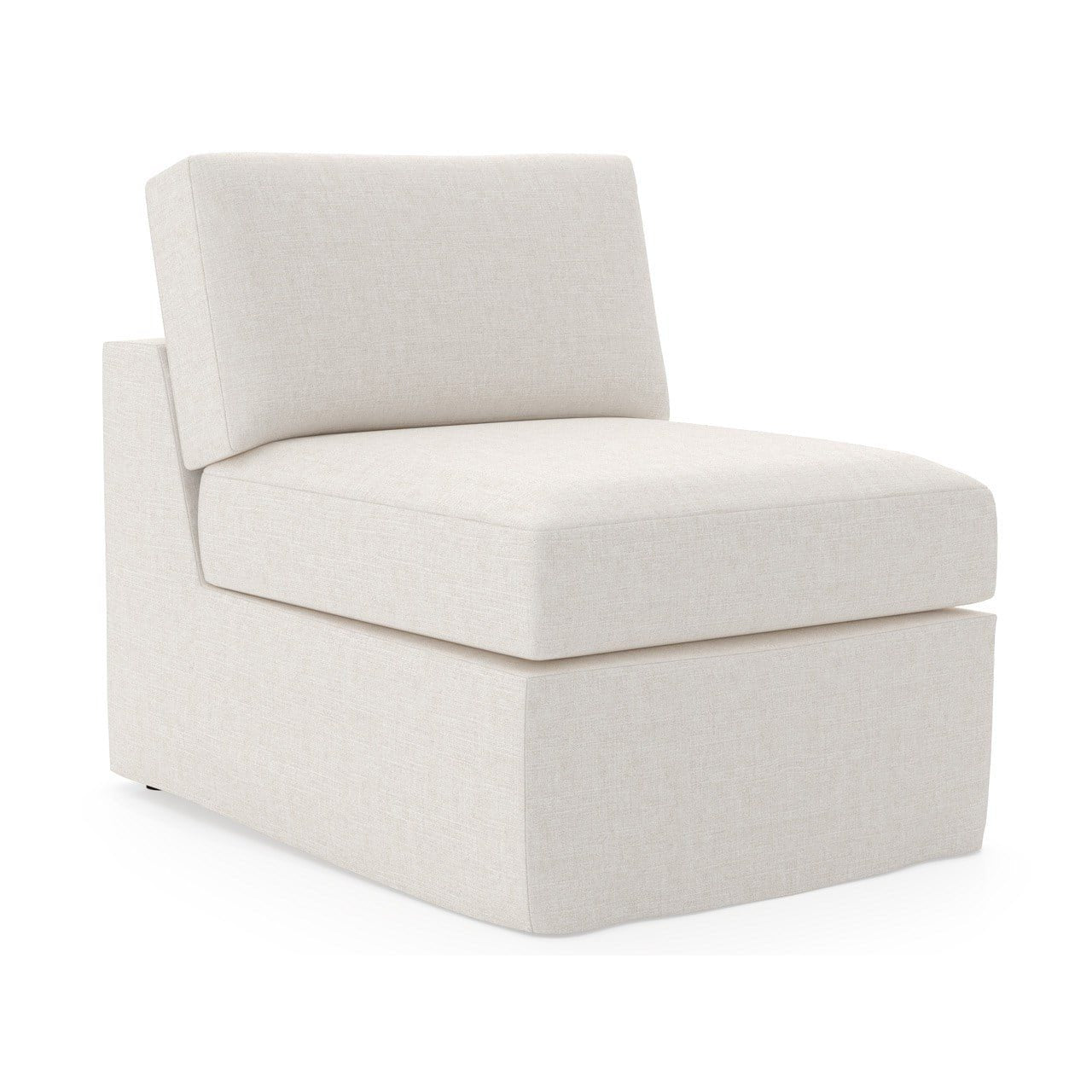 Maxx Slipcover Armless Chair - Special Order by Universal Furniture at ZIN Home