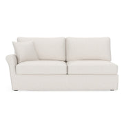 Clermont Slipcover Loveseat LAF - Special Order by Universal Furniture at ZIN Home