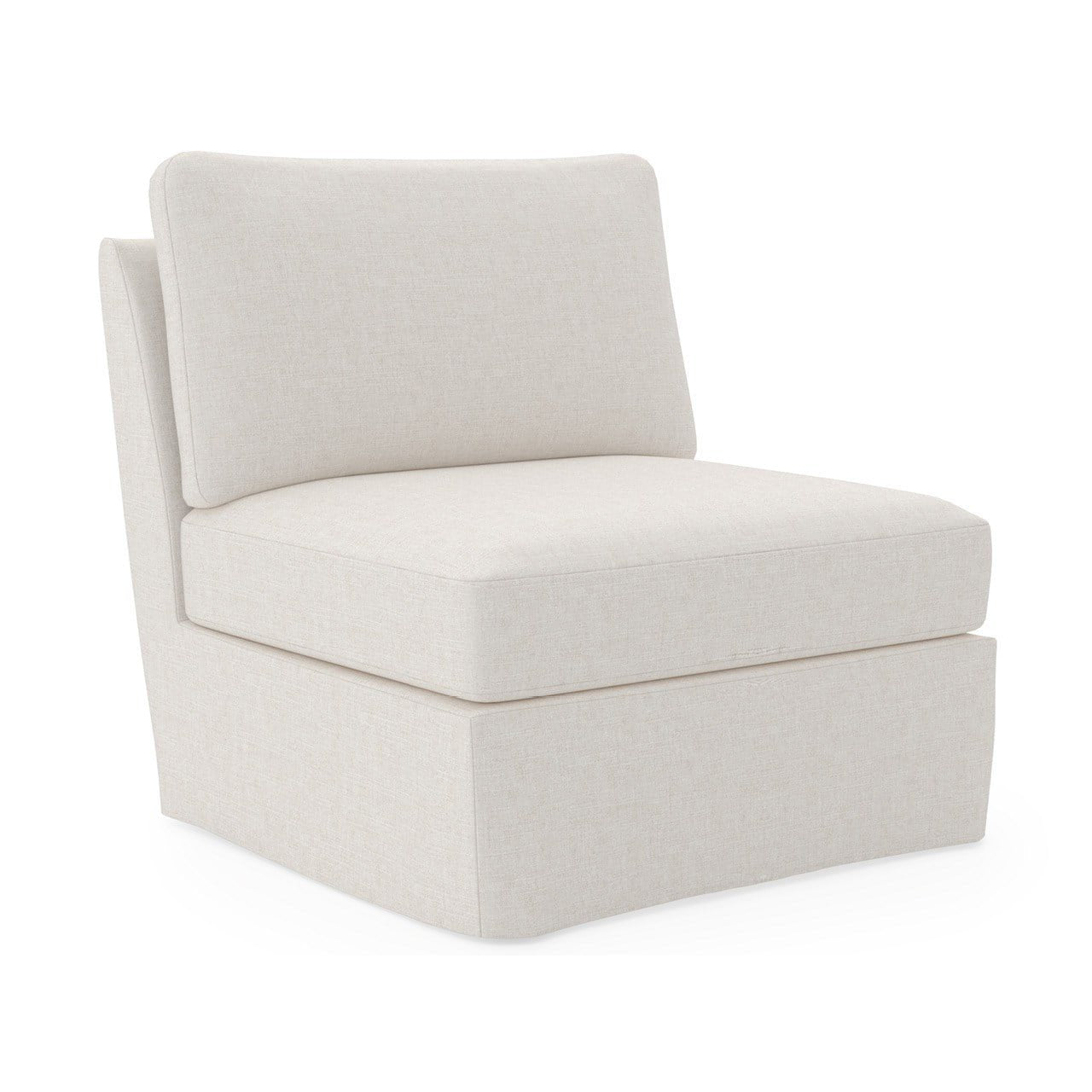 Clermont Slipcover Armless Chair - Special Order by Universal Furniture at ZIN Home