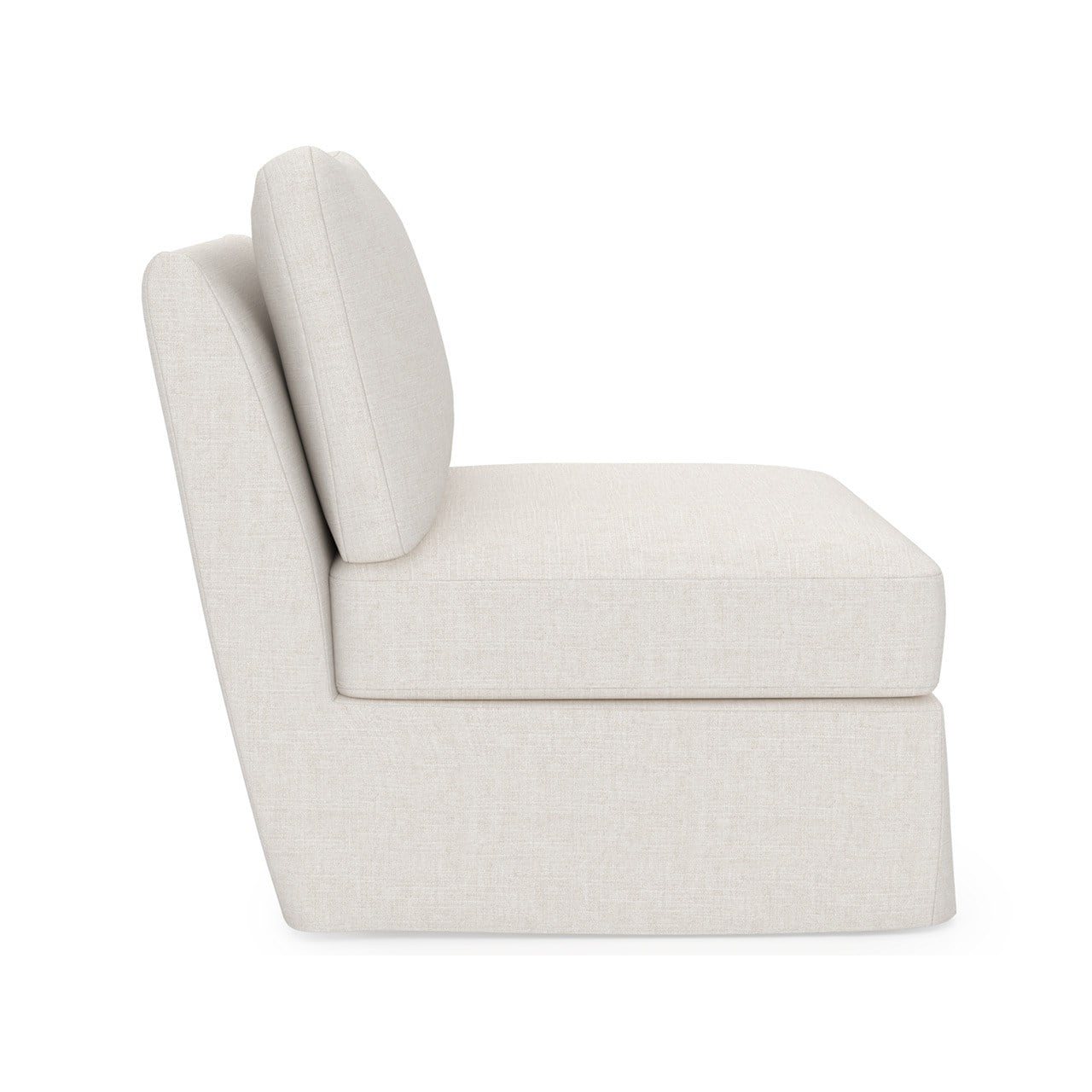 Clermont Slipcover Armless Chair - Special Order by Universal Furniture at ZIN Home