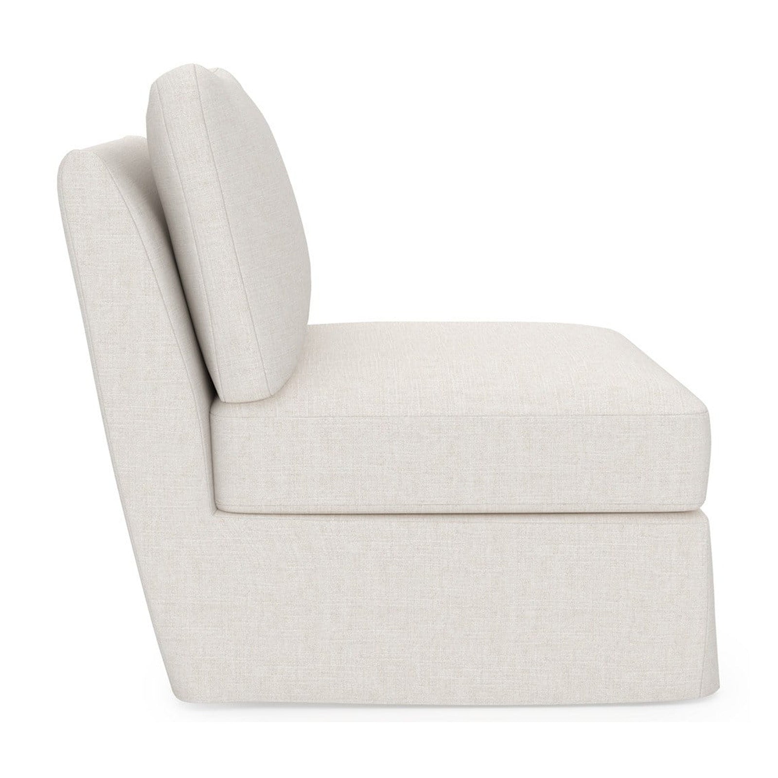 Clermont Slipcover Armless Chair - Special Order by Universal Furniture at ZIN Home