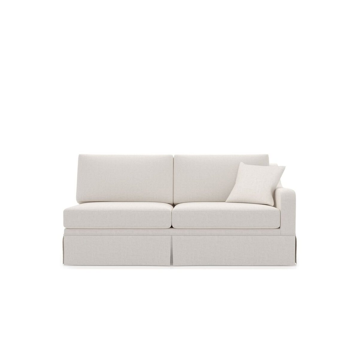 Filmore Skirted Loveseat RAF - Special Order by Universal Furniture at ZIN Home