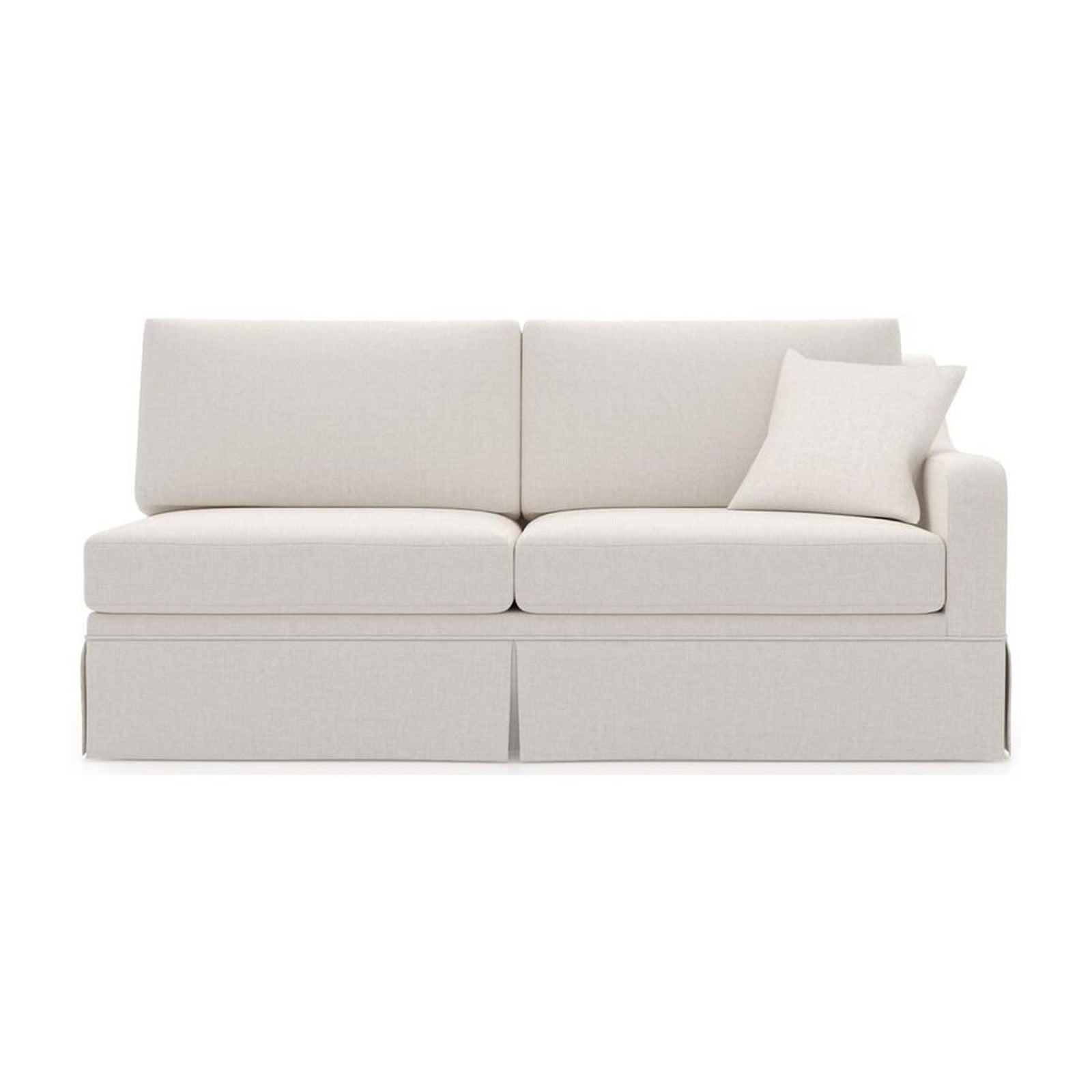 Filmore Skirted Loveseat RAF - Special Order by Universal Furniture at ZIN Home