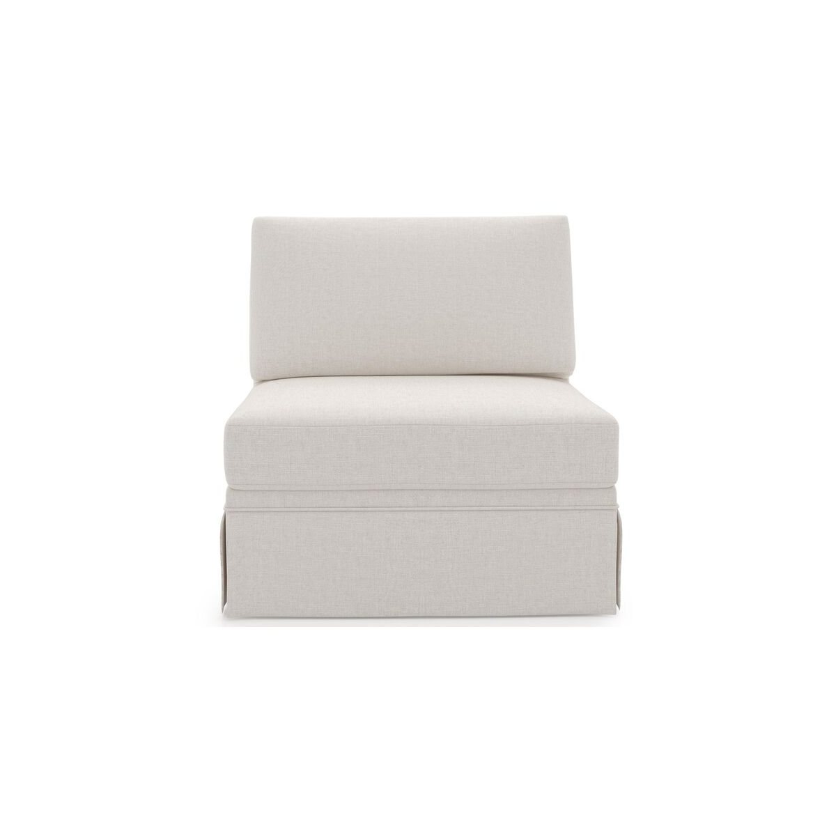 Filmore Skirted Armless Chair - Special Order by Universal Furniture at ZIN Home