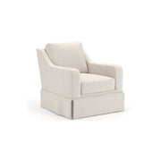 Filmore Skirted Swivel Chair - Special Order by Universal Furniture at ZIN Home