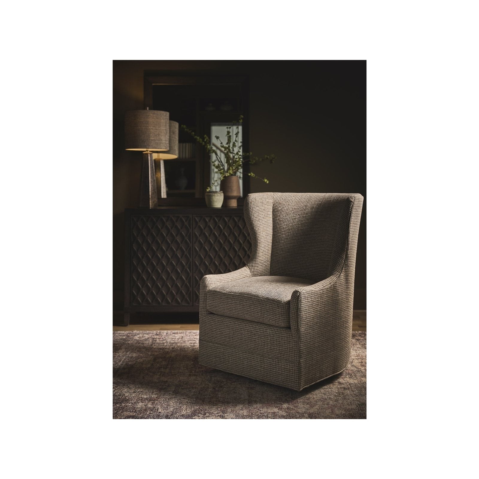 Amarillo Swivel Chair - Special Order by Universal Furniture at ZIN Home