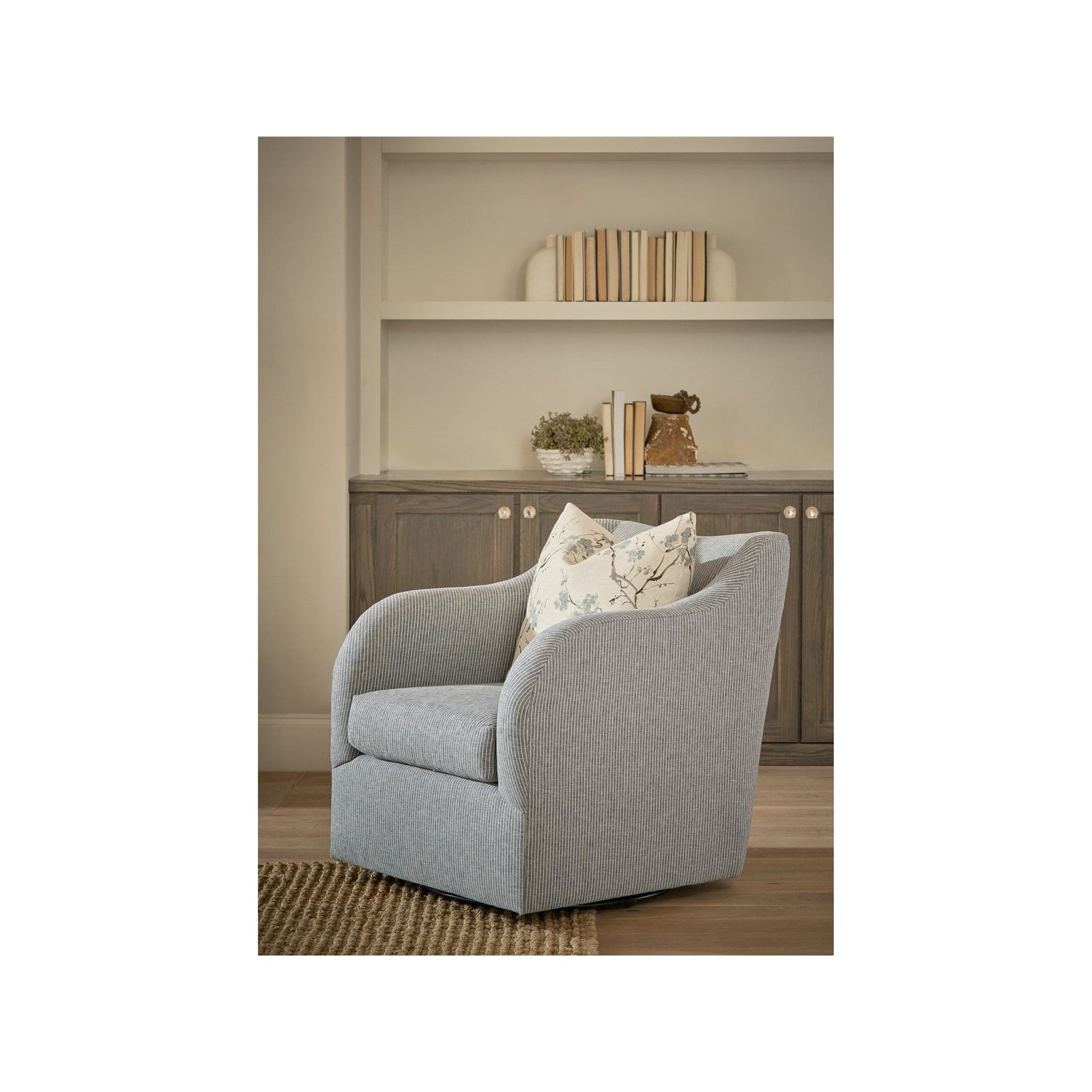 Camille Swivel Chair - Special Order by Universal Furniture at ZIN Home