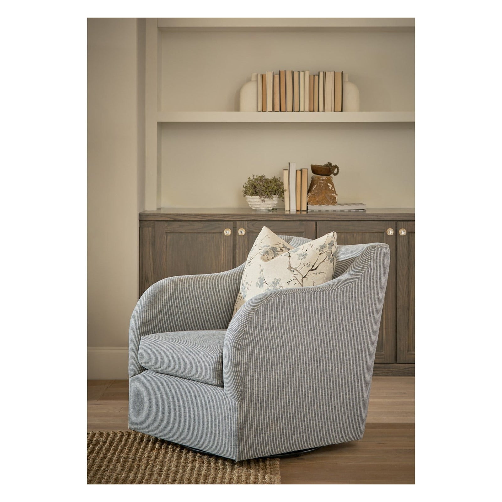 Camille Swivel Chair - Special Order by Universal Furniture at ZIN Home
