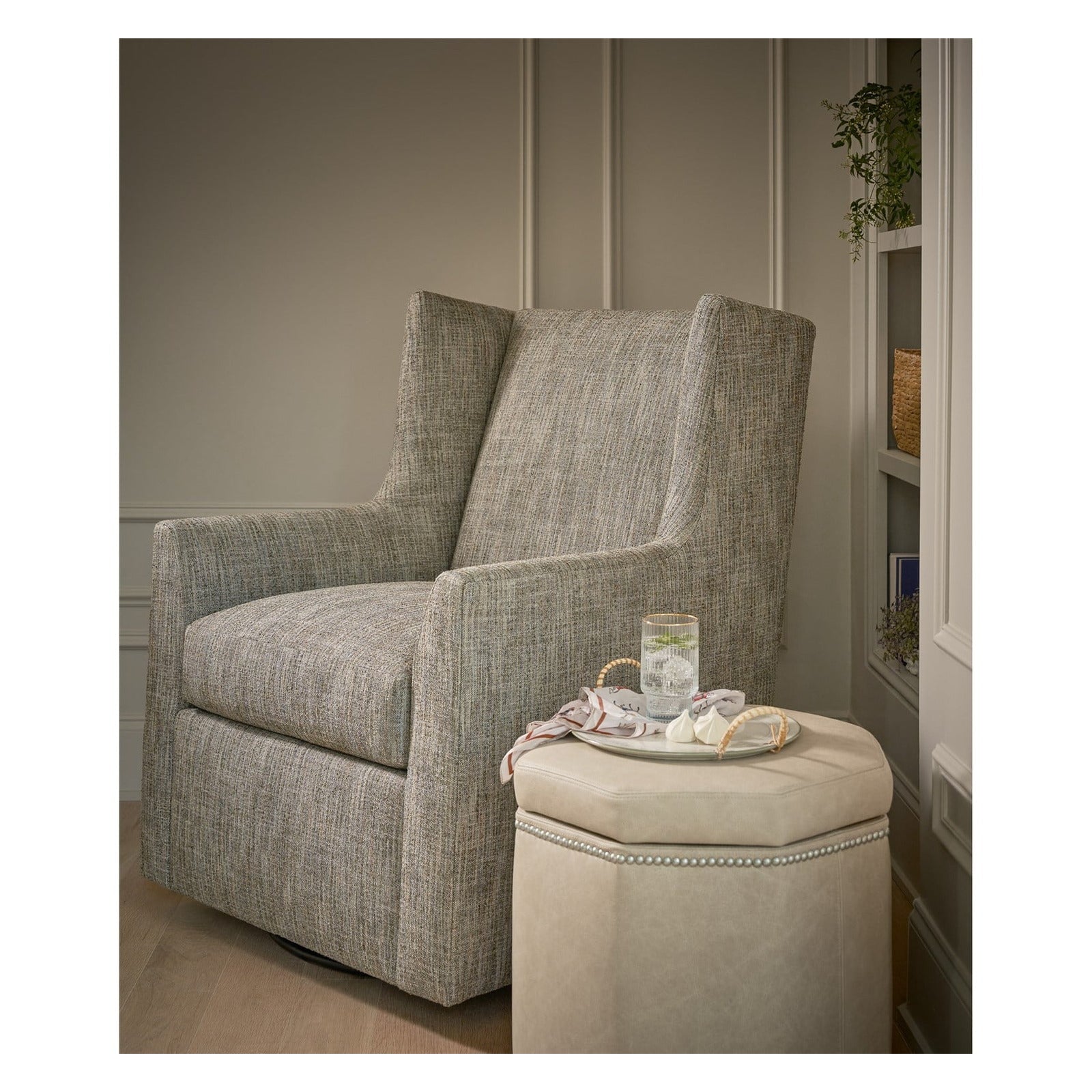 Newhall Swivel Glider by Universal Furniture at ZIN Home