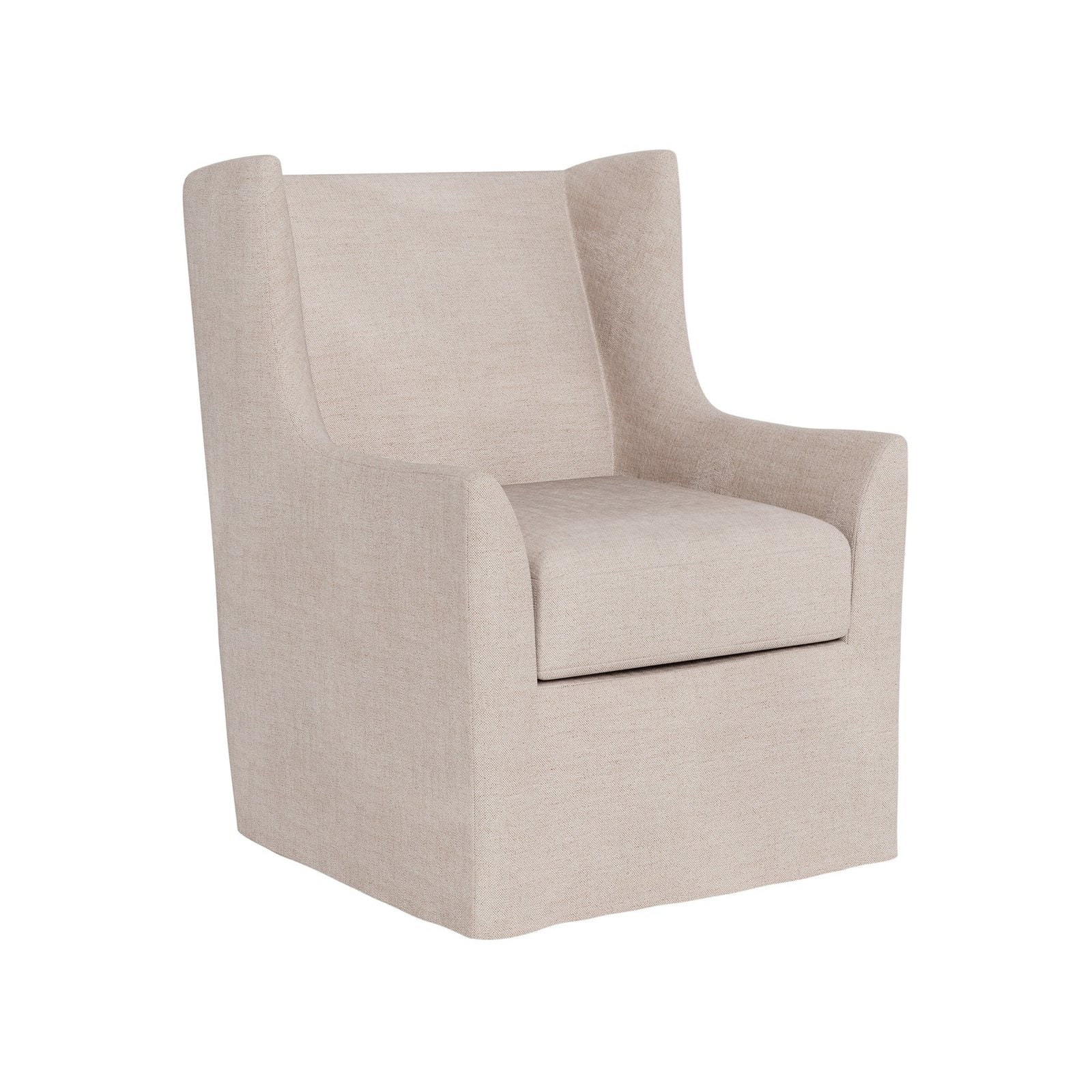 Newhall Slipcover Swivel Glider - Special Order by Universal Furniture at ZIN Home