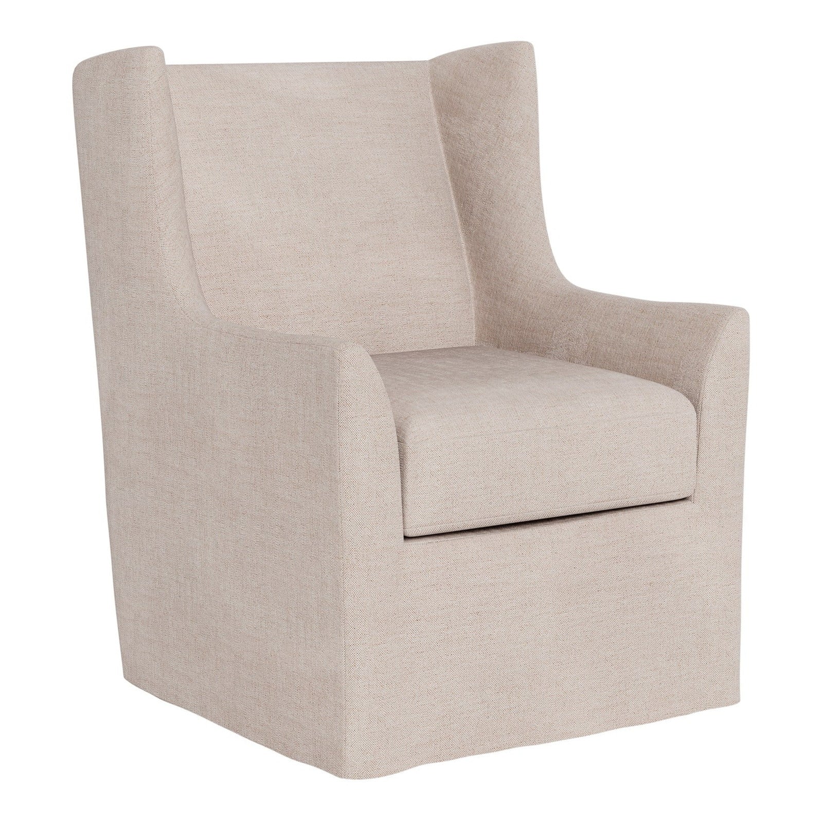 Newhall Slipcover Swivel Glider - Special Order by Universal Furniture at ZIN Home