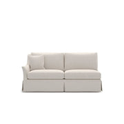 Henri Skirted Loveseat LAF - Special Order by Universal Furniture at ZIN Home