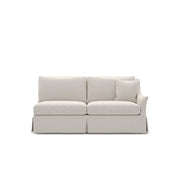 Henri Skirted Loveseat RAF - Special Order by Universal Furniture at ZIN Home