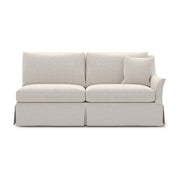 Henri Skirted Loveseat RAF - Special Order by Universal Furniture at ZIN Home