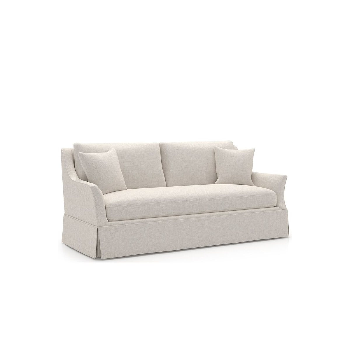 Henri Skirted Apartment Sofa - Special Order by Universal Furniture at ZIN Home