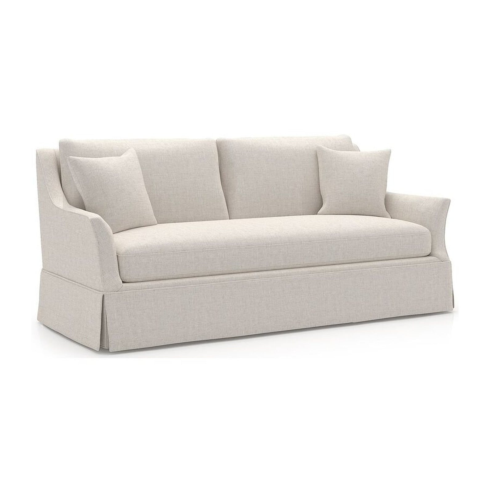 Henri Skirted Apartment Sofa - Special Order by Universal Furniture at ZIN Home