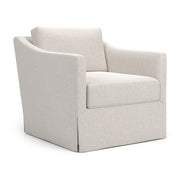 Asher Skirted Swivel Chair - Special Order by Universal Furniture at ZIN Home