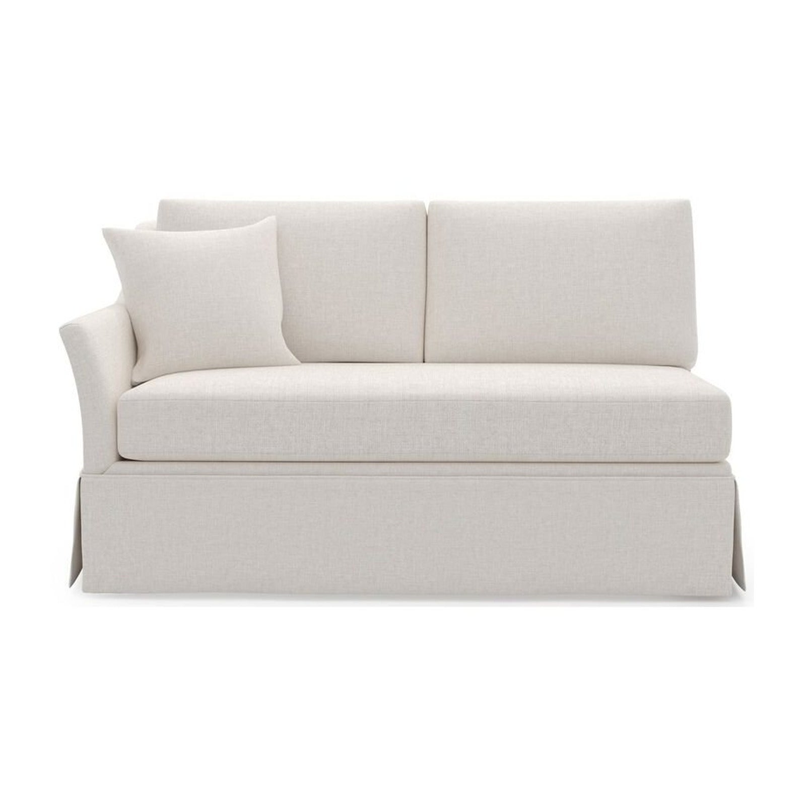 Madison Skirted Loveseat LAF - Special Order by Universal Furniture at ZIN Home